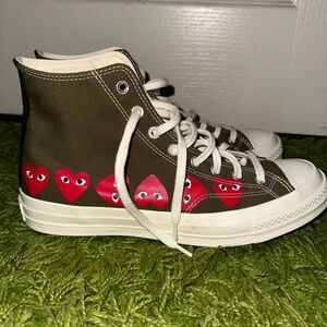 Brand new CDG Converse